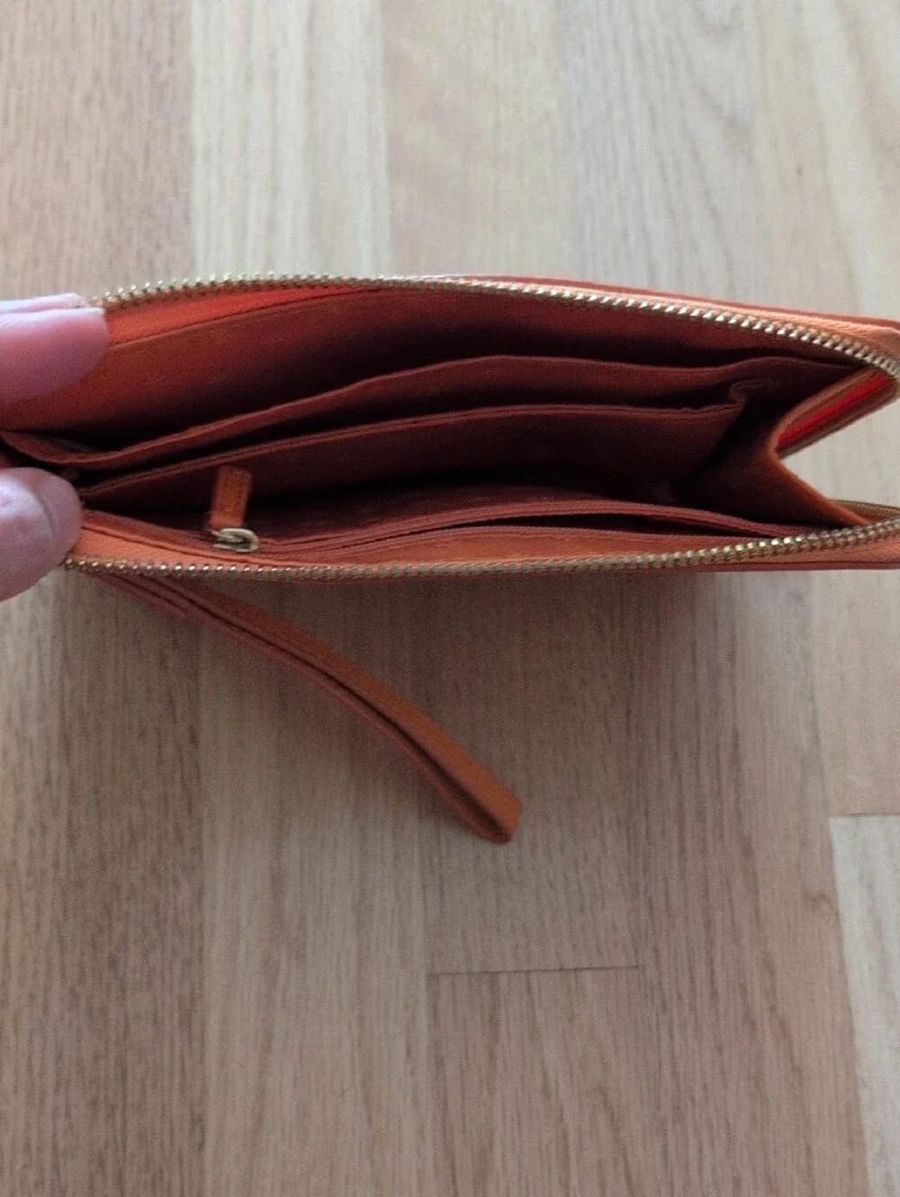 Tory Burch compact leather